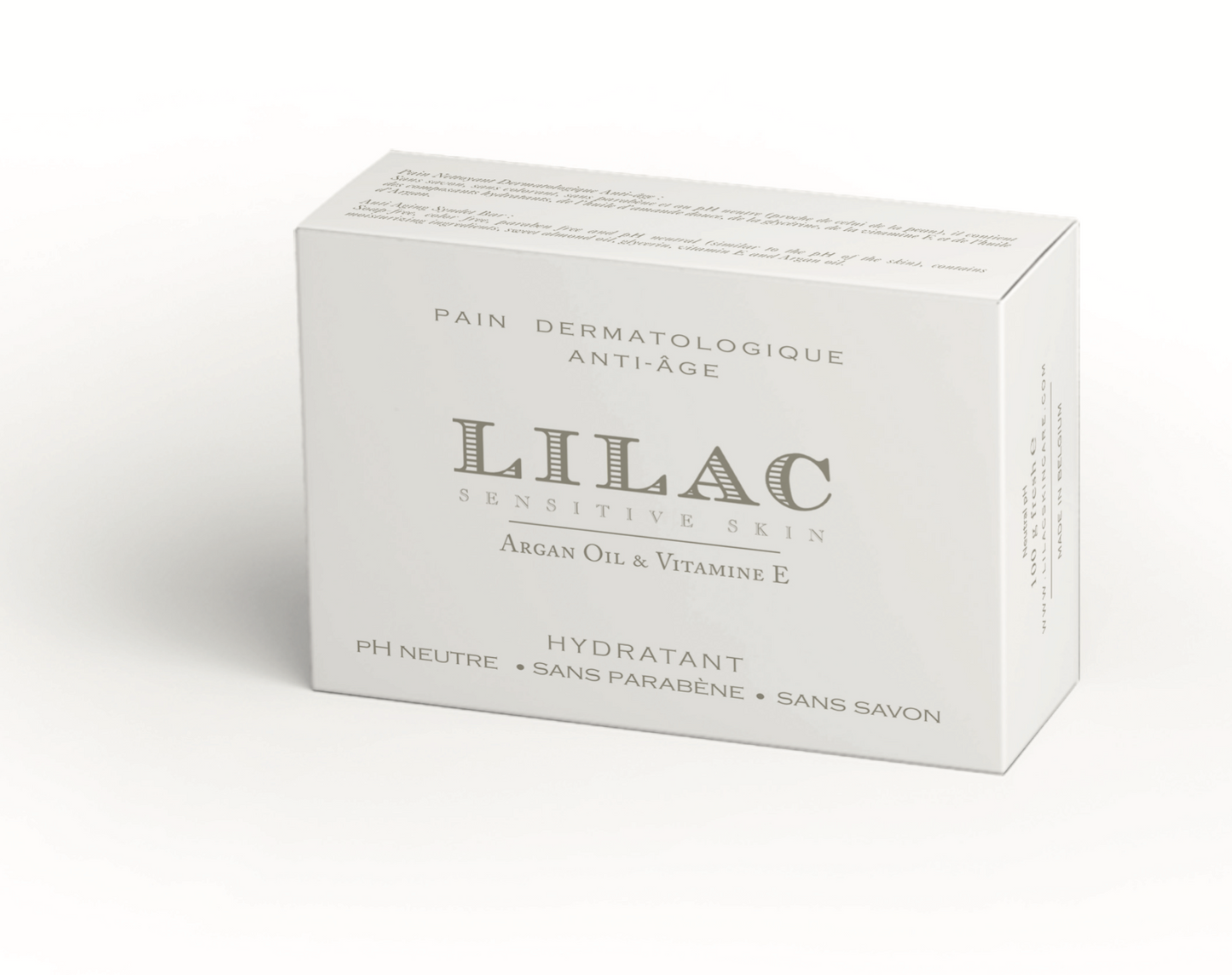 LILAC Barra Dermatológica Anti-Aging (com Óleo de Argão e Vitamina E)