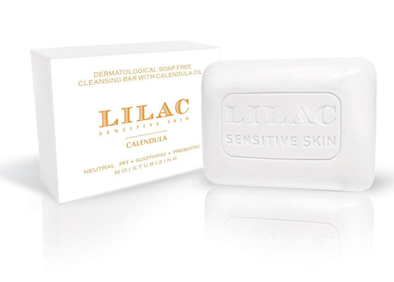 LILAC Barra Dermatológica para Pele Frágil (com Óleo de Calêndula)