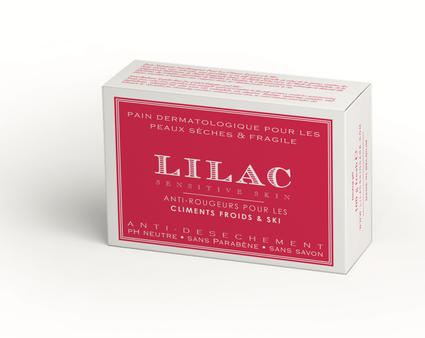 LILAC Barra Dermatológica Anti Vermelhidão para Climas Frios