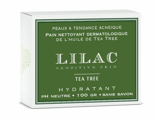 LILAC Barra Dermatológica para Controlo Acne Grave - Tea Tree Oil